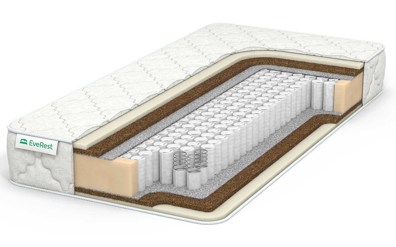 матрас Everest Мидл Рестфом бикокос 20 TFK 1 Everest Мидл Рестфом бикокос 20 TFK